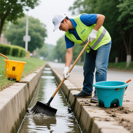 水溝清理